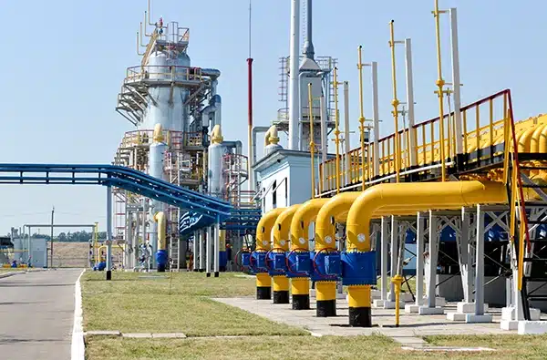 Industrial chemical processing facility